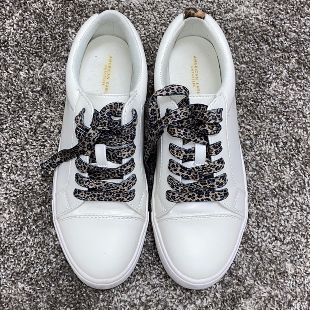 Shire shoes with animal print